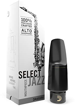 D'Addario Select Jazz Alto Saxophone Mouthpiece - D7M - Mouthpiece for Alto Sax