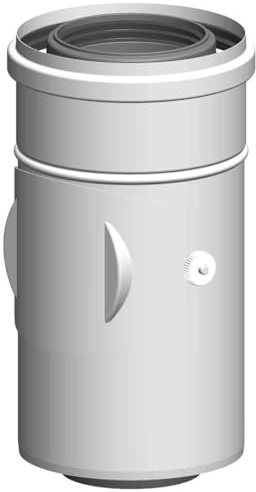 ATEC Abgas Kontroll-Rohr DN 80/125 konzentrisch Abgasrohr
