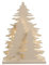 Kaemingk LED Baum Silhouette Holz 25 cm batteriebetrieben indoor Indirekte Beleuchtung