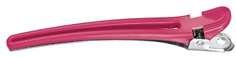 Comair 3150050 Haarclips Plastik/Aluminium, 10 Stück, 95 mm, rosa