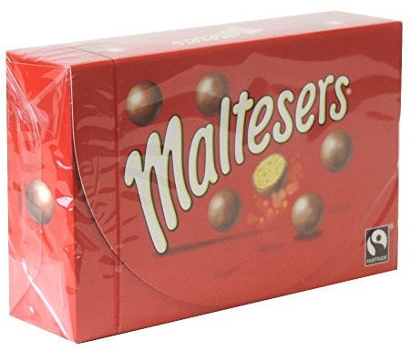 Maltesers Box 120g - Schokokugeln mit Knusperkern Schokolade