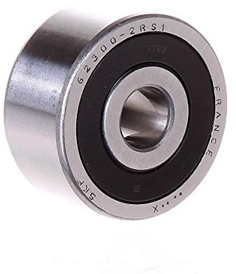 SKF 62300-2RS1 Radial Deep Groove Ball Bearing, 10 ID, Bearing steel