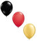 99 Luftballons schwarz rot gold Premiumqualität Ø ca. 27cm B85