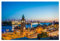 artboxONE Poster 30x20 cm Städte/Hamburg Landungsbrücken bei Nacht - Bild Hamburg Hafen Hafen City