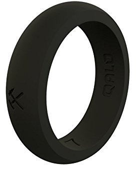 QALO Damen Funktionsjacke Hochzeit Ringe, Classic Collection, Damen, WMNS Pick Axe Quality Q2X-FBK04, Black - Pick & Axe, Size 4