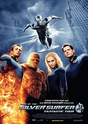 Fantastic Four - Rise of the Silver Surfer (2007) | original Filmplakat, Poster [Din A1, 59 x 84 cm]