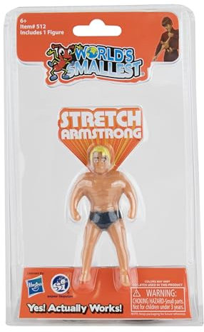 Worlds Smallest 512 Stretch Armstrong Altro Licenza piccola, Multi