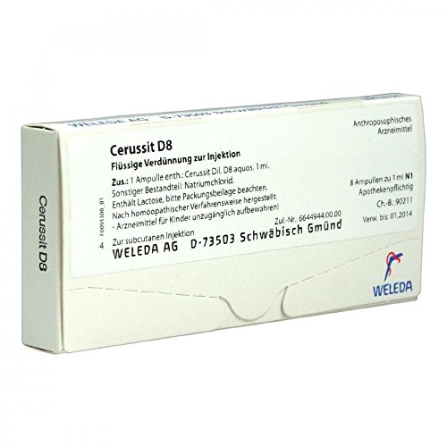 CERUSSIT D 8 Ampullen 8X1 ml