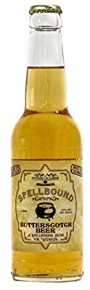 The Potions Cauldron Butterscotch Beer, 330ml - Alcohol Free Pack of 4 | Alcohol Free