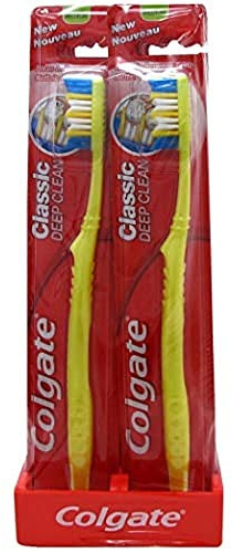 Colgate Classic Deep Clean Zahnbürste – Medium (12-teilig)