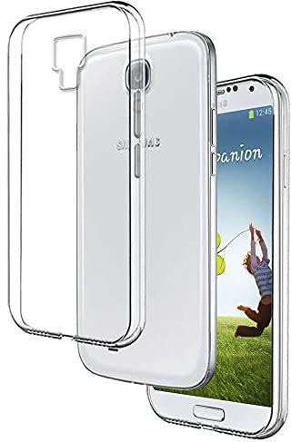REY Transparent Silikonhülle TPU für Samsung Galaxy S4, Handyhülle Premium Kratzfest TPU Durchsichtige Schutzhülle, Ultradünne 0,33 mm