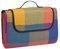 Idena 7578461 - Picknick-Decke, ca. 130 x 170 cm für 2 bis 4 Personen, wasserabweisende Unterseite, Oberseite mit Fleece, ideal für Camping, Picknick, Festival, Strand, auf Reisen und für Grillpartys