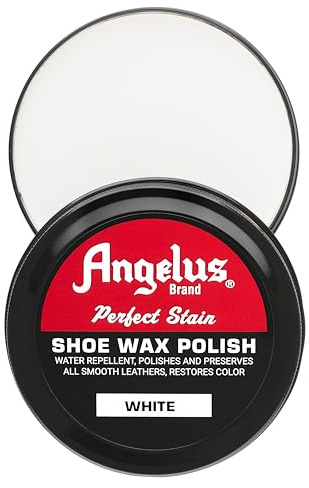 Angelus Perfect Stain Shoe Wax Polish, 2.6oz (White)