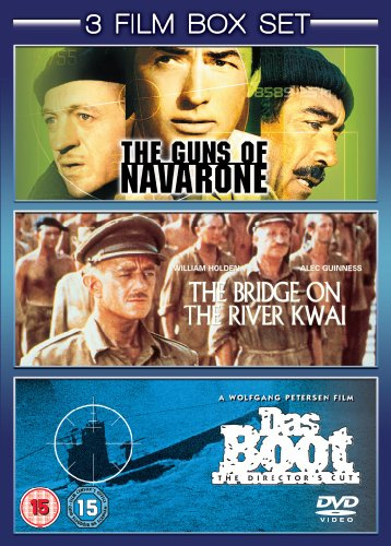 The Guns of Navarone (1961) / The Bridge on the River Kwai (1957) / Das Boot (1981) [DVD]