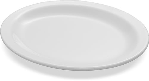 Carlisle Kingline melamina platos llanos, Melamina, blanco, 12 Oval Platter