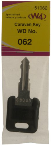 W4 WD Replacement Caravan Key No062 - Black