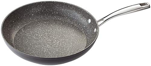 Stellar - Poêle Rocktanium SP28 - revêtement antiadhésif ultra dur Quantanium - compatible induction/four/lave-vaisselle - revêtement antiadhésif garanti 10 ans - 28 cm