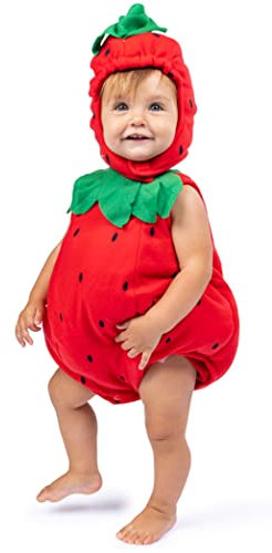 Dress Up America Lindo Disfraz de Fresa bebé