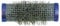 Drahtwickler mit Borste 21 mm blau 12er Pack