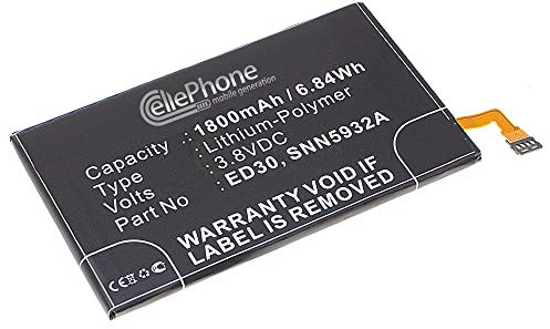 cellePhone Akku Li-Polymer kompatibel mit Motorola Moto G (Ersatz für ED30)