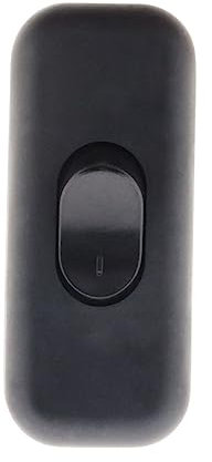 Interrupteur 2A Unipolaire - Noir - Zenitech