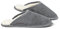 Fellhof Lammfell Hausschuh TRENDY Damen Herren Fell Pantoffeln für Winter & Sommer Hausschuhe aus ECHTEM Lammfell Naturprodukt atmungsaktiv (36/37 Grau)