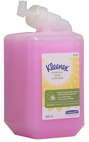 Kleenex Handseife für die tägliche Verwendung 6331, rosa, 1 x 1 l (1 l gesamt)