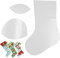Weihnachtsstrumpf-Acryl-Vorlagen Handmade Stocking Template Set Weihnachtsstrumpf-Schnittschablone Quiltschablone