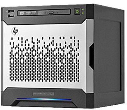 HP 819185-421 - Servidor (4 GB RAM, Intel G1610T 2.3 GHz, Matrox G200) gris y negro