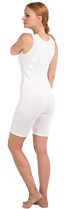 Suprima Pflegebody für Damen und Herren - Art. 4-696 - grau - Gr. L