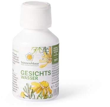 Natürliches Gesichtswasser 100 ml von SonnenMoor - Naturkosmetik Gesichtstonikum und natürliche Gesichtsreinigung für ein gepflegtes und beruhigtes Hautbild