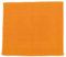 Julie Julsen Badvorleger 50 x 40 cm Premium Qualität 900 gm2 in aktuellen Farben und 4 Größen aus Baumwolle Badematte Badteppich Duschvorleger Design Spirale Orange