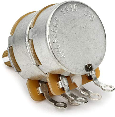 Fender 500K/250K Dual Split Shaft Sound Control Potentiometer