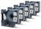 Oozmas a45013 Compatible with Dymo Label Tape Replacement for D1 Tape 12mm x 7m Black on White 45013, Compatible with Dymo LabelManager 160 210D 360D 420P 450D 500TS, 5-Pack