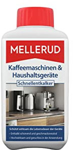 Mellerud Kaffeemaschinen & Haushaltsgeräte Schnellentkalker | 1x 0,5 L | Wirkungsvolles Mittel zur Entkalkung Aller Kaffeemaschinen