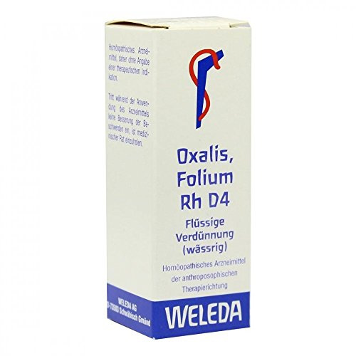 OXALIS FOLIUM Rh D 4 Dilution 20 ml