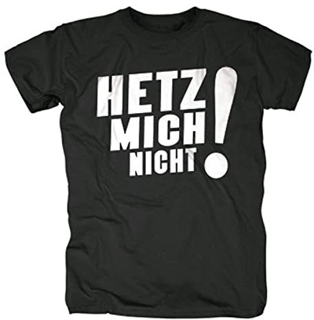 Sascha Grammel - T-Shirt - Hetz Mich Nicht! - Schwarz - M