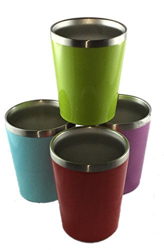 YORXZ Party or Picnic Cup Tumbler - Double Wall Insulated Stainless Steel - Outdoors and Travel - Perfect Drinkware Accessory around the Pool (11 oz) (4)