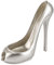 WINOMO High Heel Shoe Wine Bottle Holder Wine Rack Home Decoration Jewelry Craft (Champagne)