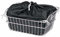 Unix Unisex – Erwachsene Korbeinlage Korbtaschen, Schwarz, One Size
