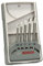Bosch Accessories 5 pièces Jeu de forets pour carrelage Set CYL-9 SoftCeramic (pour les carreaux de céramique tendres, Ø 5,5-10 mm, accessoires perceuses)