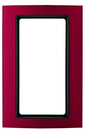 Marco B.3, KNX, aluminio rojo/antracita