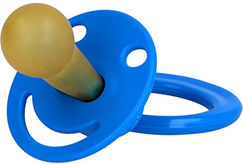 Beruhigungssauger Kirschf. Latex 0 - 6 M.Blau