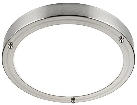 Saxby Bathroom Portico lED IP44 9W Light Flush LED module 220-240V