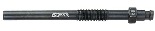 KS Tools 150.3670 Glühkerzen Adapter, M10x1,25 mit Außengewinde, Länge 120 mm