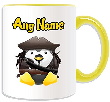 UNIGIFT Tasse mit Aufschrift Captain Jack Sparrow, personalisierbar