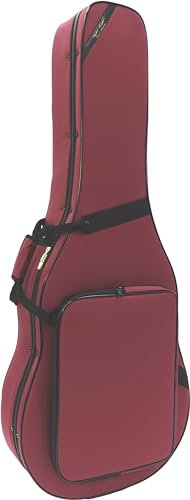 ROKKOMANN Gitarrenkoffer SuperLight - Konzertgitarre (brugund)