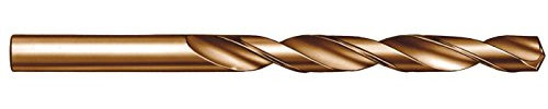 10 Stück Packung Spiralbohrer, HSS-E Co5, DIN 338 N, rechtsschneidend: Ø 2,50 mm x Gesamtlänge 46 mm x Arbeitslänge 22 mm