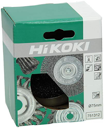 HitachiHIKOKI Topfbürste gekräusel 75 x M14 x 0,3, 751312