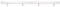 Nordlux Schiene für 4 Pendel, 113 cm, weiß 79469901
